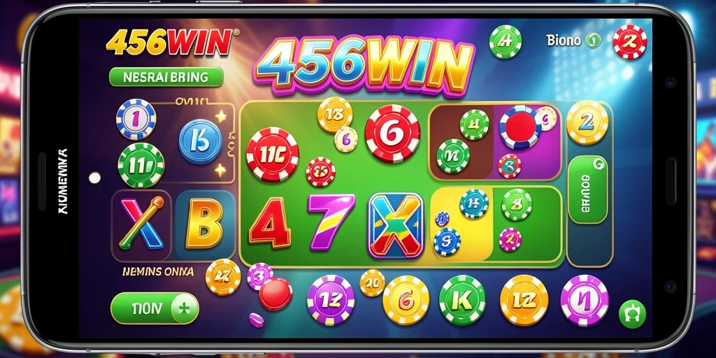 Tampilan gameplay Bingo yang seru dan interaktif di 456WIN.