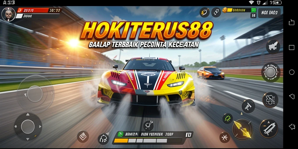 Tampilan gameplay HOKITERUS88 yang mendebarkan dan penuh aksi.