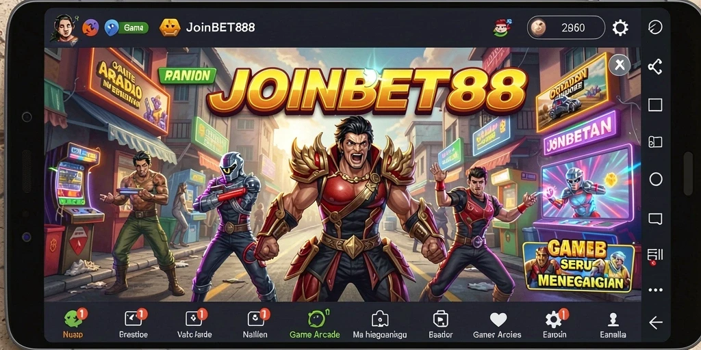 Gameplay seru dari JOINBET88 dengan berbagai tantangan menarik.