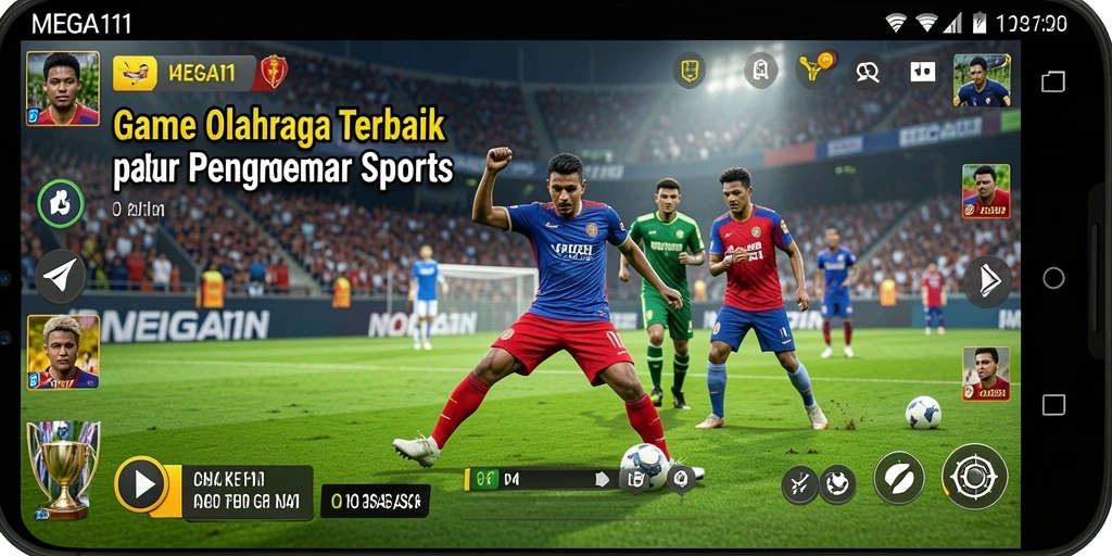 Tampilan gameplay MEGA111 yang mendebarkan dalam berbagai jenis olahraga.