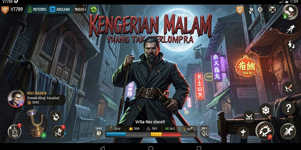 Tampilan gameplay VT789 yang mencekam dan menakutkan.