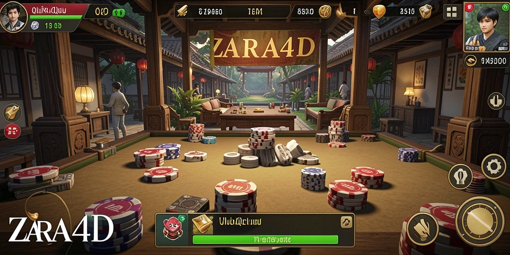 Gameplay QiuQiu yang menarik dan seru di ZARA4D.